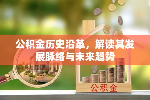 金塔公积金历史沿革，解读其发展脉络与未来趋势