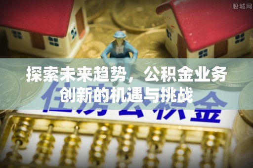 金塔探索未来趋势，公积金业务创新的机遇与挑战