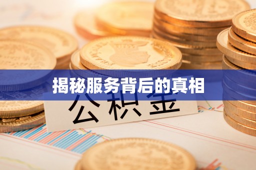 金塔揭秘服务背后的真相