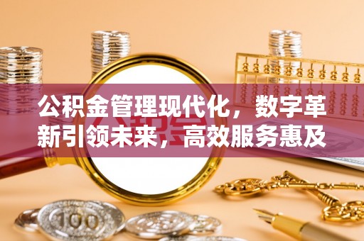 金塔公积金管理现代化，数字革新引领未来，高效服务惠及民生
