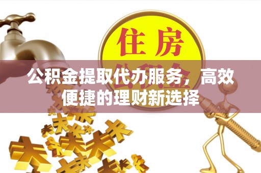 金塔公积金提取代办服务，高效便捷的理财新选择