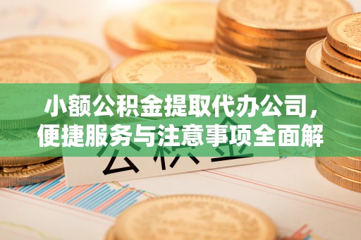 金塔小额公积金提取代办公司，便捷服务与注意事项全面解析