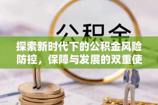 金塔探索新时代下的公积金风险防控，保障与发展的双重使命