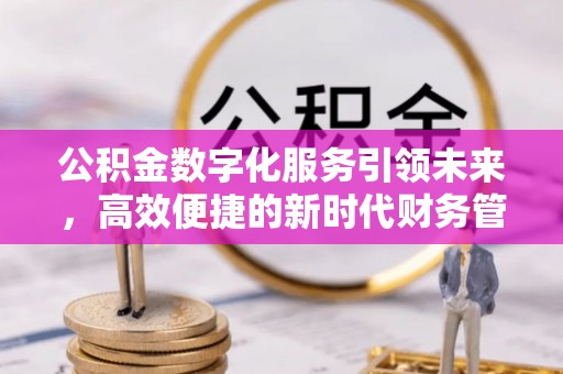 金塔公积金数字化服务引领未来，高效便捷的新时代财务管理