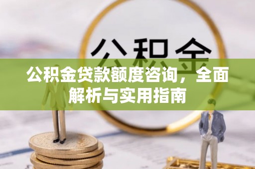 金塔公积金贷款额度咨询，全面解析与实用指南