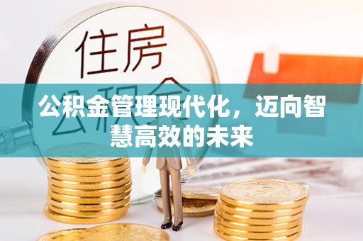 金塔公积金管理现代化，迈向智慧高效的未来