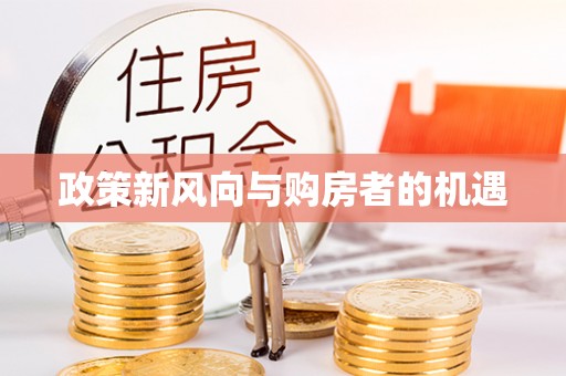金塔政策新风向与购房者的机遇