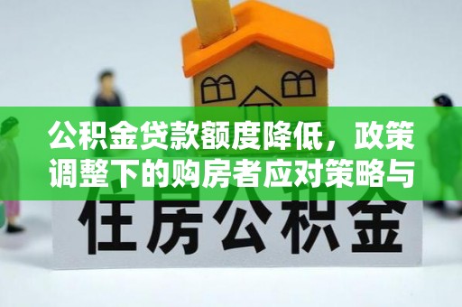 金塔公积金贷款额度降低，政策调整下的购房者应对策略与未来趋势