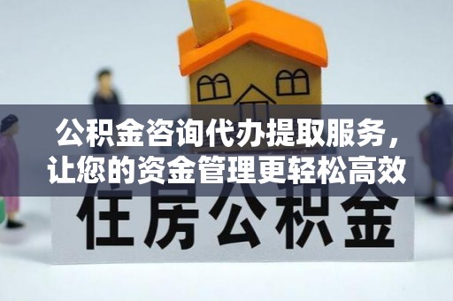 金塔公积金咨询代办提取服务，让您的资金管理更轻松高效