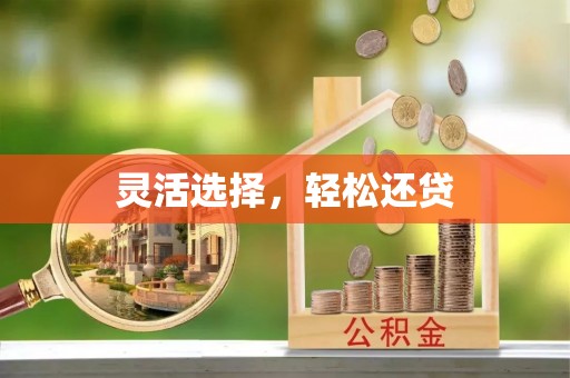 金塔灵活选择，轻松还贷