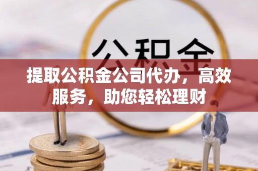金塔提取公积金公司代办，高效服务，助您轻松理财