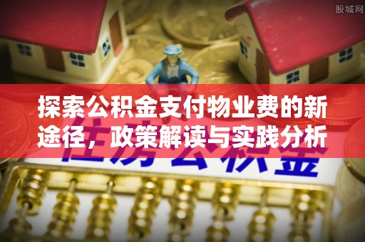 金塔探索公积金支付物业费的新途径，政策解读与实践分析