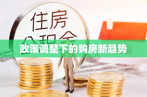 金塔政策调整下的购房新趋势