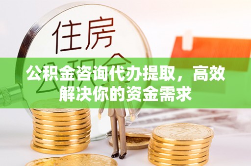 金塔公积金咨询代办提取，高效解决你的资金需求
