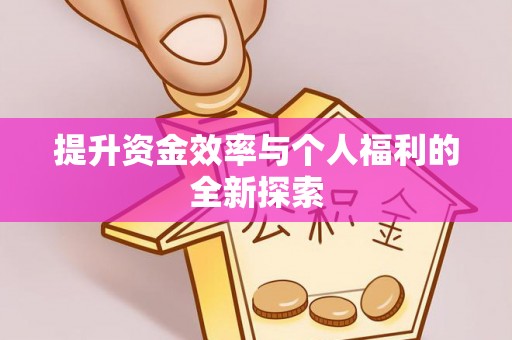 金塔提升资金效率与个人福利的全新探索