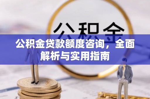 金塔公积金贷款额度咨询，全面解析与实用指南
