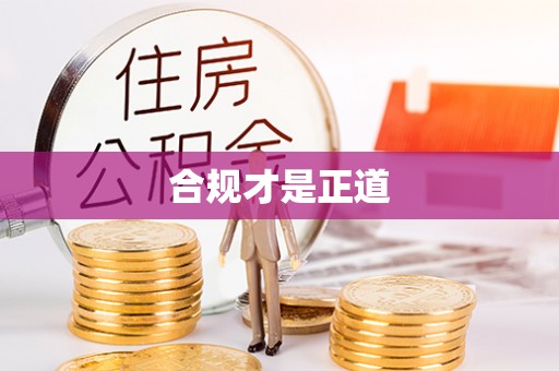 金塔合规才是正道