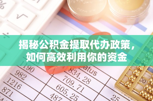 金塔揭秘公积金提取代办政策，如何高效利用你的资金