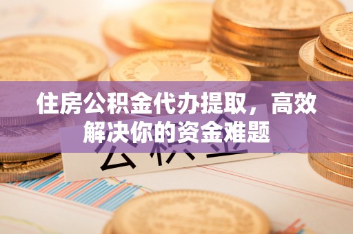 金塔住房公积金代办提取，高效解决你的资金难题