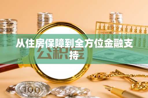 金塔从住房保障到全方位金融支持